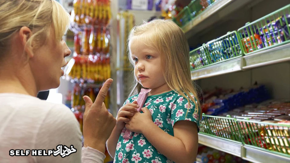 علت گریه کودکان هنگام خرید