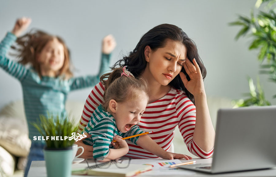 استرس والدین